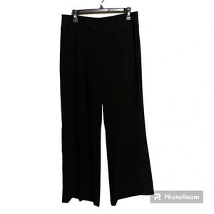 TREVAN Black Wide Leg Dress Pants Slacks Women’s Size 8 Office Career Work